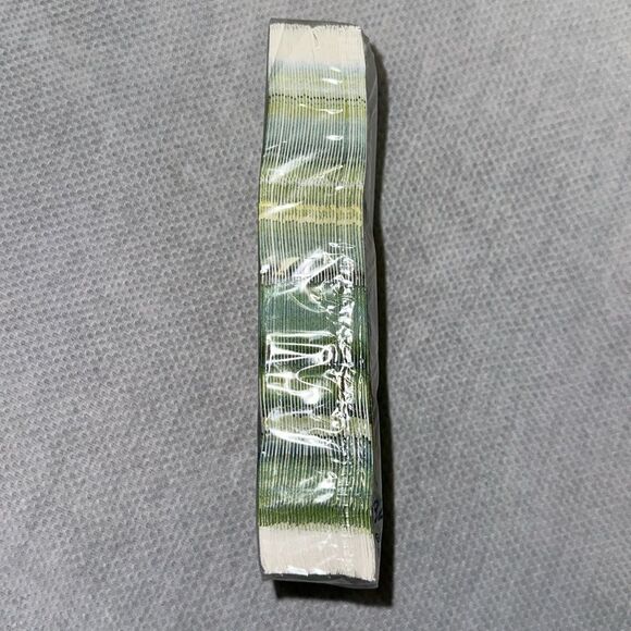 Punch Studio 32 Guest Paper Towel White Green Yellow Blue Washy Sunflower - Picture 4 of 7